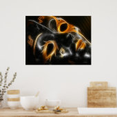 Poster Le musicien (Cuisine)