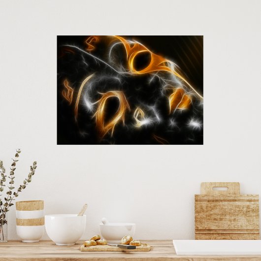 Poster Le musicien (Cuisine)