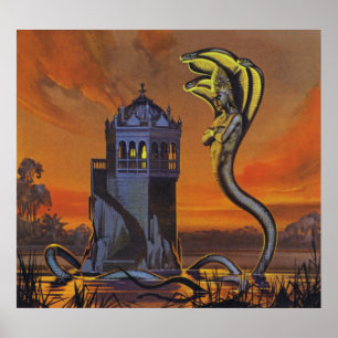 Poster Le Naga-King (litho couleur)