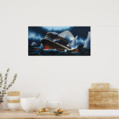 Poster Le naufrage du Titanic, Rework (Cuisine)