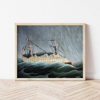 Le navire dans la tempête | Henri Rousseau