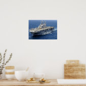 Poster Le navire d'assaut amphibie USS Peleliu (Cuisine)