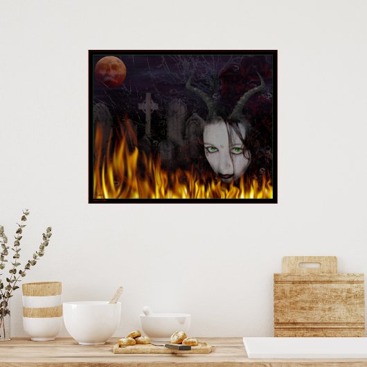 Poster Le Necromanceur du diable (Cuisine)