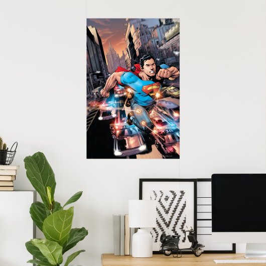 Poster Le New 52 - Superman #1 2 (Bureau à domicile)