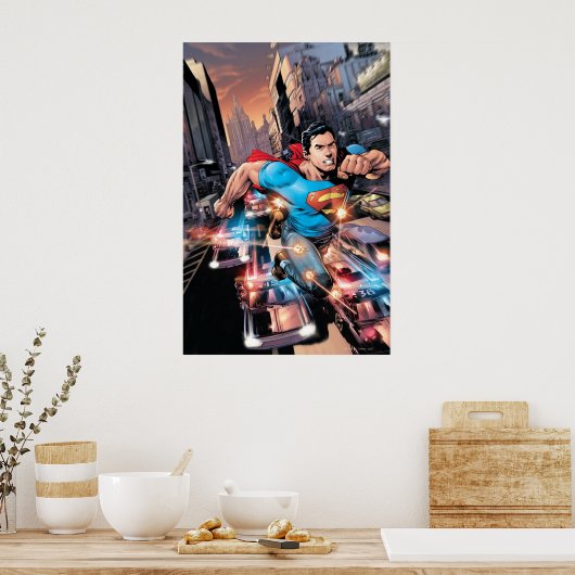 Poster Le New 52 - Superman #1 2 (Cuisine)