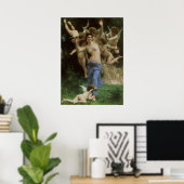 Poster Le nid de la guêpe par William Adolphe Bouguereau (Bureau à domicile)