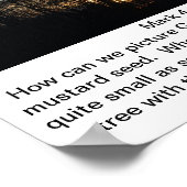 Poster Le nid du Royaume de Dieu (Coin)