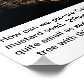 Poster Le nid du Royaume de Dieu (Coin)