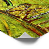 Poster Le Night Café de Vincent van Gogh (Coin)