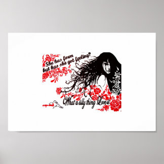 Poster le nightingale et le rose