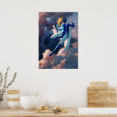 Poster Le nivellement. (Cuisine)