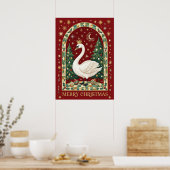 Poster Le Noël du Cygne Souverain (Cuisine)