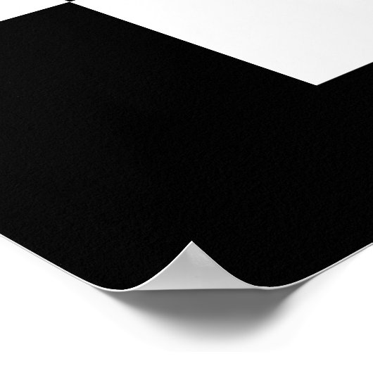 Poster Le noir et blanc de Báiyún (Coin)