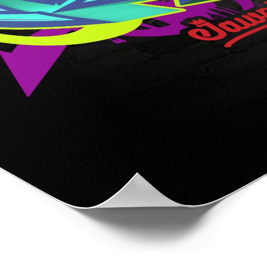 Poster Le nom Alexis en graffiti (Coin)