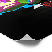 Poster Le nom de Makayla en graffiti (Coin)