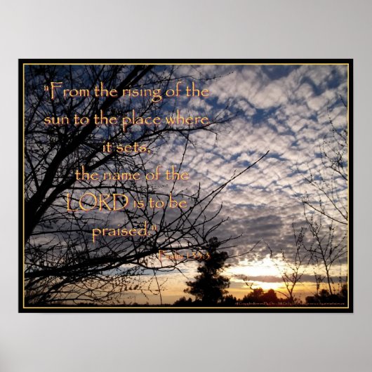 Poster Le Nom Du Seigneur (Devant)