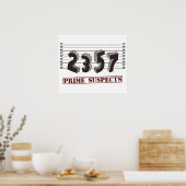 Poster Le nombre premier soupçonne (Cuisine)