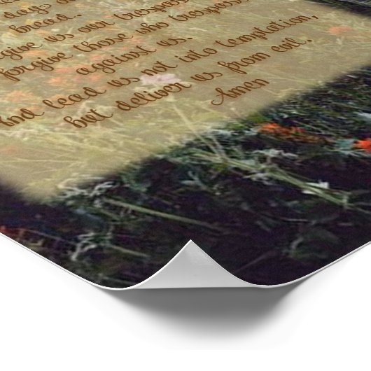 Poster Le Notre Père. (Coin)