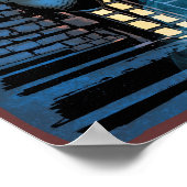 Poster Le Nouveau 52 - Batman : Le Chevalier Noir #1 (Coin)