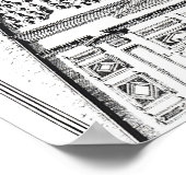 Poster Le Nouveau Château de Saint-Germain-en-Laye, 1614  (Coin)