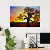 Poster Le Nouveau Jour (Bureau à domicile)