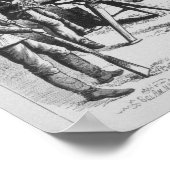 Poster Le nouveau modèle Gatling Gun (Coin)