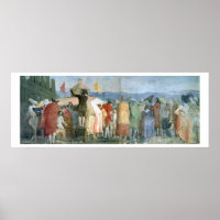 Le Nouveau Monde, 1791-1797 (huile sur toile) (voi
