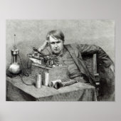 Poster Le nouveau phonographe de M. Edison (Devant)