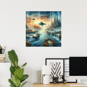 Poster Le nouvel art Imaginaire mondial