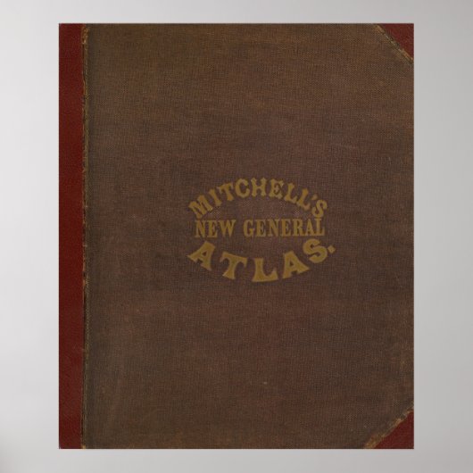Poster Le nouvel atlas général de Mitchell (Devant)