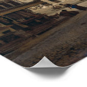 Poster Le nouvel hôtel de ville, Amsterdam, 1668 (Coin)