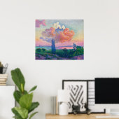 Poster Le Nuage Rose (1896) (Bureau à domicile)