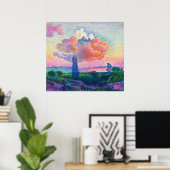 Poster Le nuage rose | Henri Edmond Cross | (Bureau à domicile)