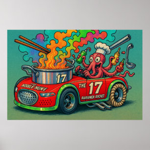 Poster Le Nuke De Nouilles (La Rocket De Ramen)