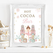 Poster Le Nutcracker Winter Onederland Hot Cocoa Bar