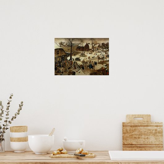 Poster Le paiement de la dîme (Cuisine)