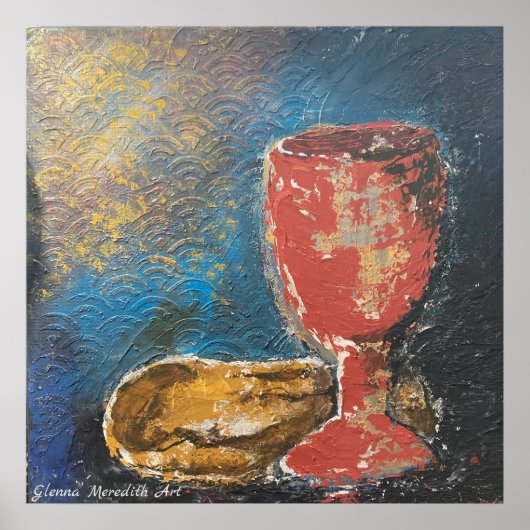 Poster Le pain et le vin (Devant)