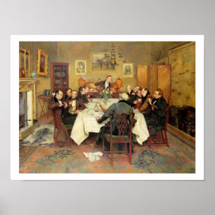 Poster Le pain grillé "amoureux et épouses" du Bagman