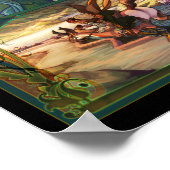 Poster le paladin - 15 x 30 po (Coin)