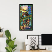 Poster le paladin - 15 x 30 po (Bureau à domicile)