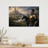 Poster Le Paladin Voyageur (Cuisine)