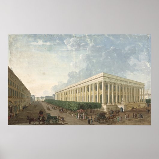 Poster Le Palais de la Bourse (Devant)