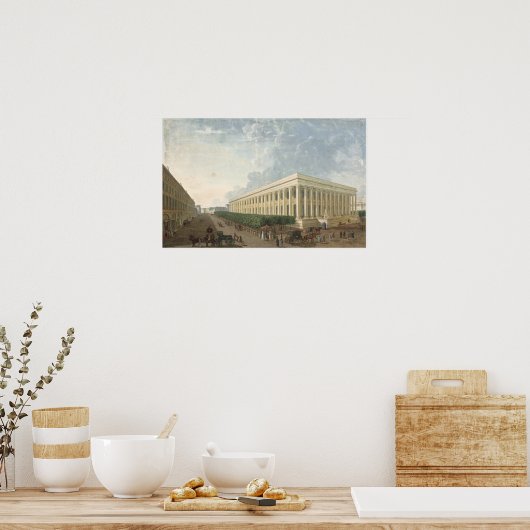 Poster Le Palais de la Bourse (Cuisine)