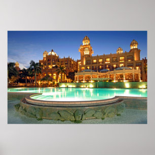 Poster Le Palais De La Cité Perdue Hôtel Et Piscine
