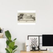 Poster Le Palais de Whitehall, d'un dessin dans le Pep (Bureau à domicile)