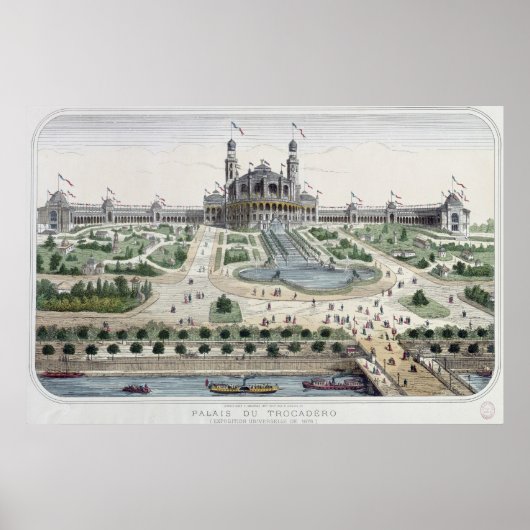 Poster Le Palais du Trocadéro (Devant)
