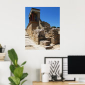 Poster Le palais minoen de Knossos (Bureau à domicile)