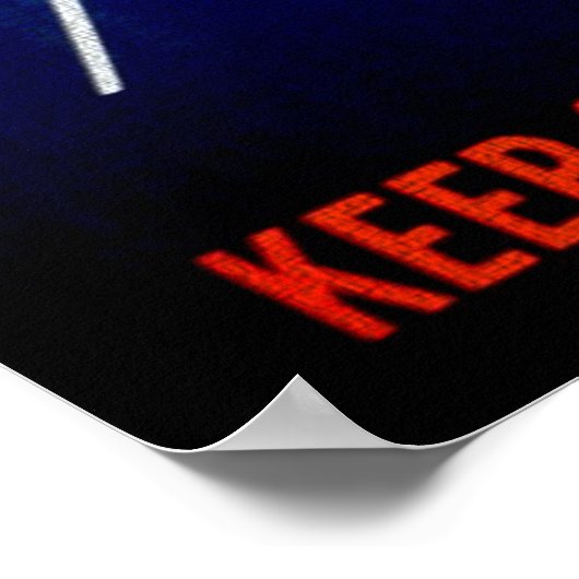 Poster Le paludisme tue (Coin)