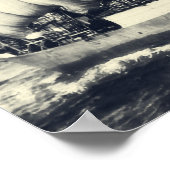 Poster Le Pamir barque (Coin)