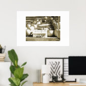 Poster Le panier Citrouille (Bureau à domicile)